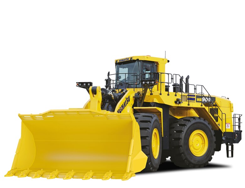 コマツ KOMATSU WA900-3 & PC200-8 セット WA900-8 from Komatsu | Kuhn